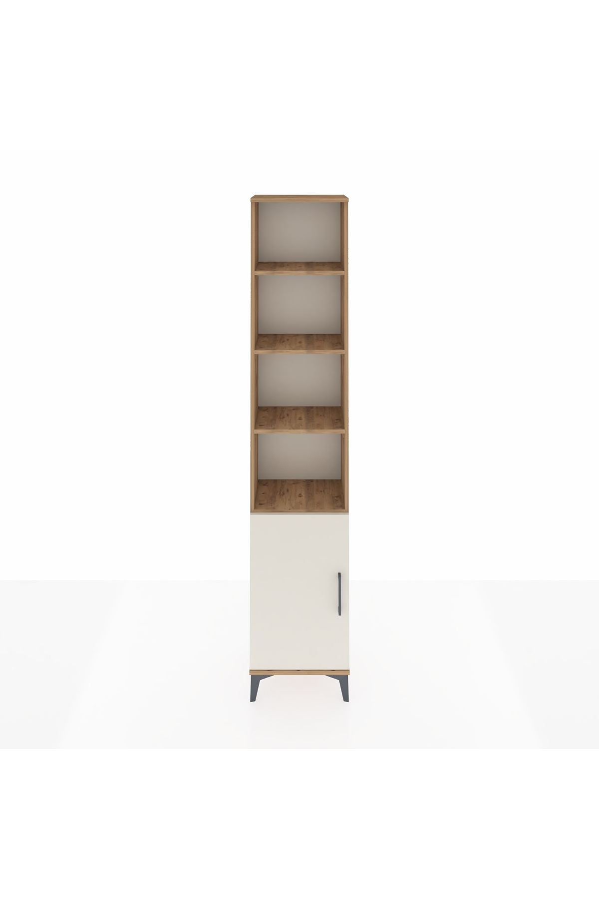 Arges Dolap 5 Raflı Tek Kapaklı 44x30x221 Çam-Aytaşı