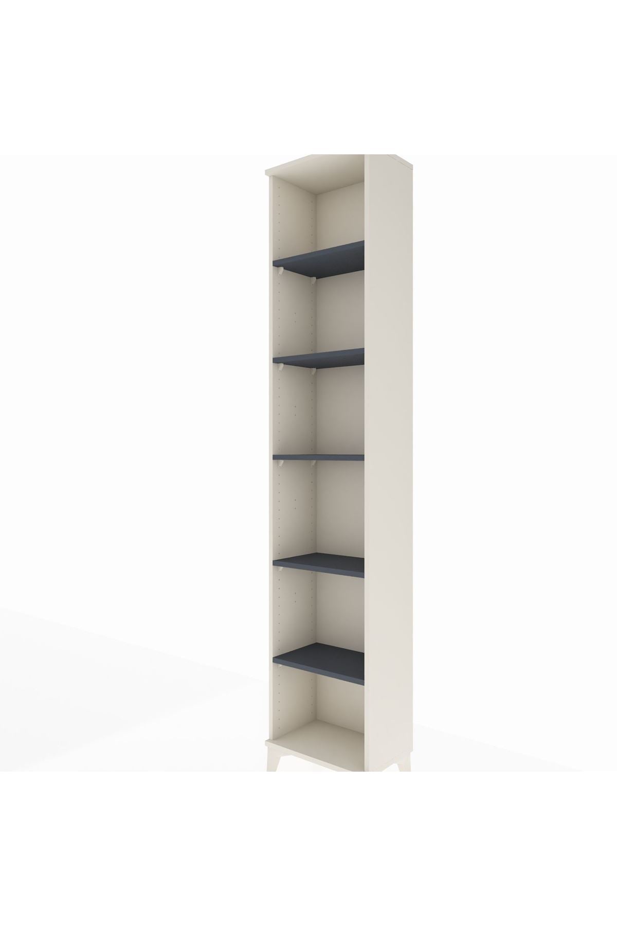 Arges Dolap 5 Raflı 44x30x221 Aytaşı-Antrasit