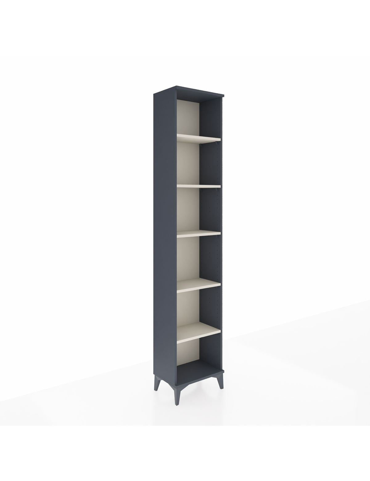 Arges Dolap 5 Raflı 44x30x221 Antrasit-Aytaşı