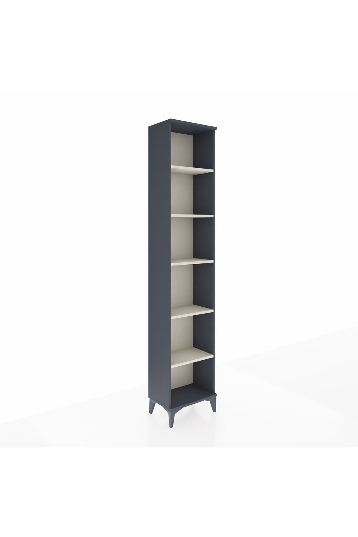 Arges Dolap 5 Raflı 44x30x221 Antrasit-Aytaşı