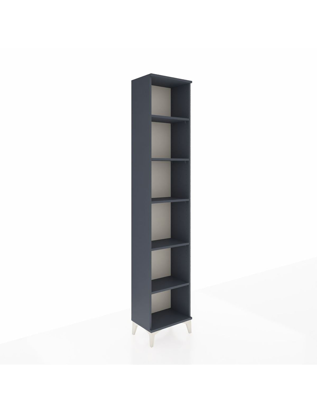 Arges Dolap 5 Raflı 44x30x221 Antrasit-Antrasit