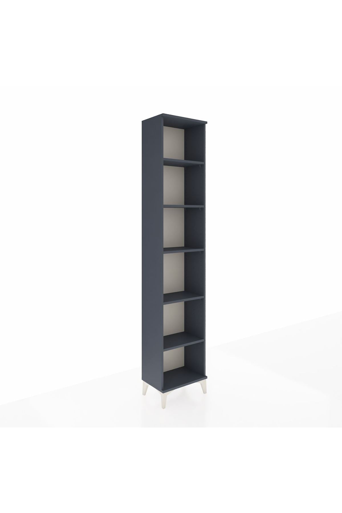 Arges Dolap 5 Raflı 44x30x221 Antrasit-Antrasit