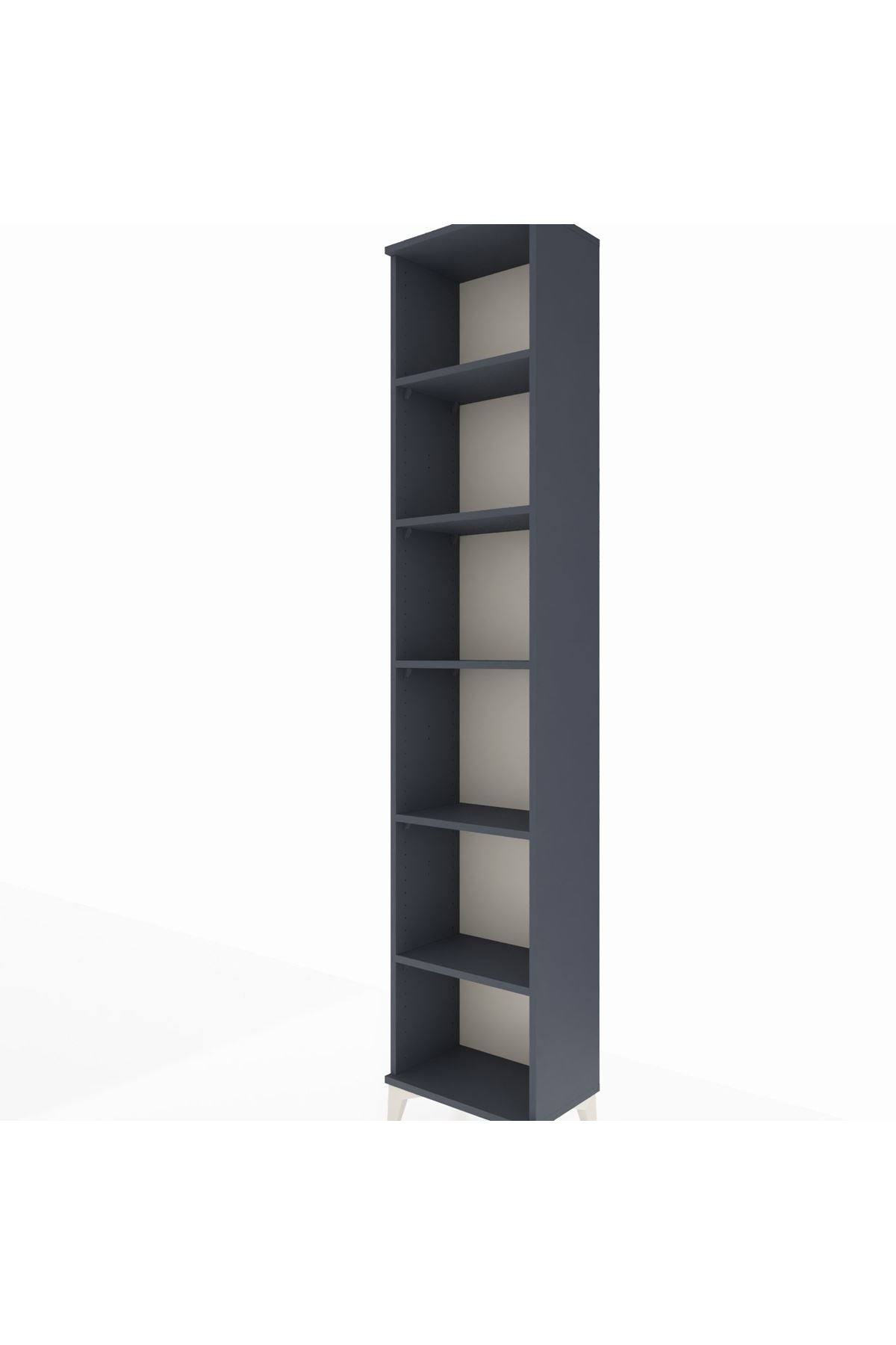 Arges Dolap 5 Raflı 44x30x221 Antrasit-Antrasit