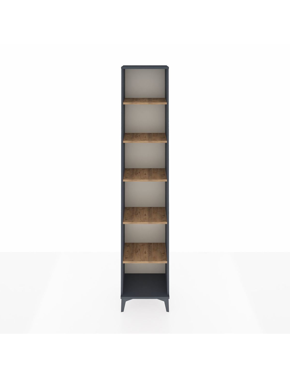 Arges Dolap 5 Raflı 44x30x221 Antrasit-Çam