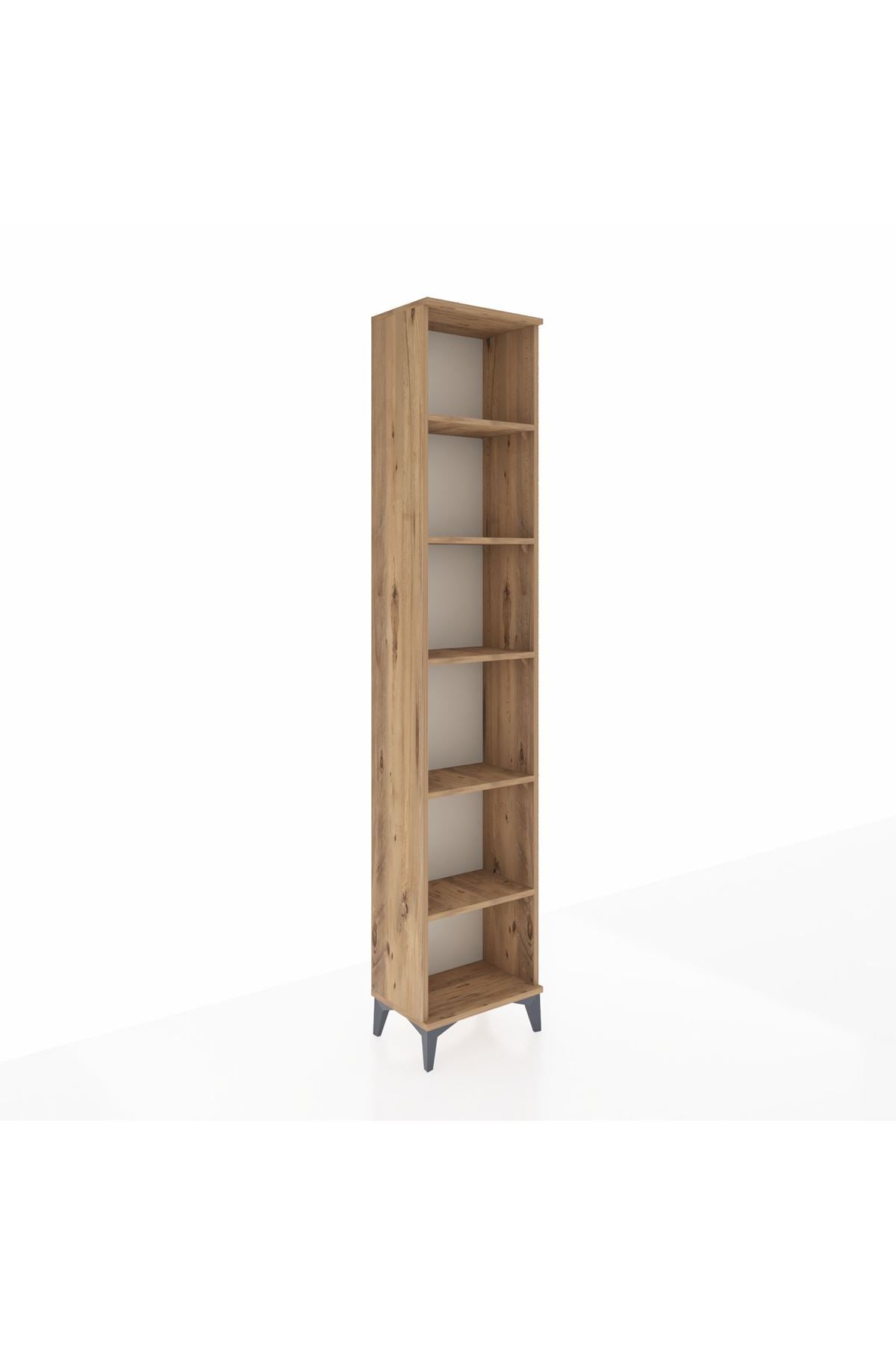 Arges Dolap 5 Raflı 44x30x221 Çam-Çam