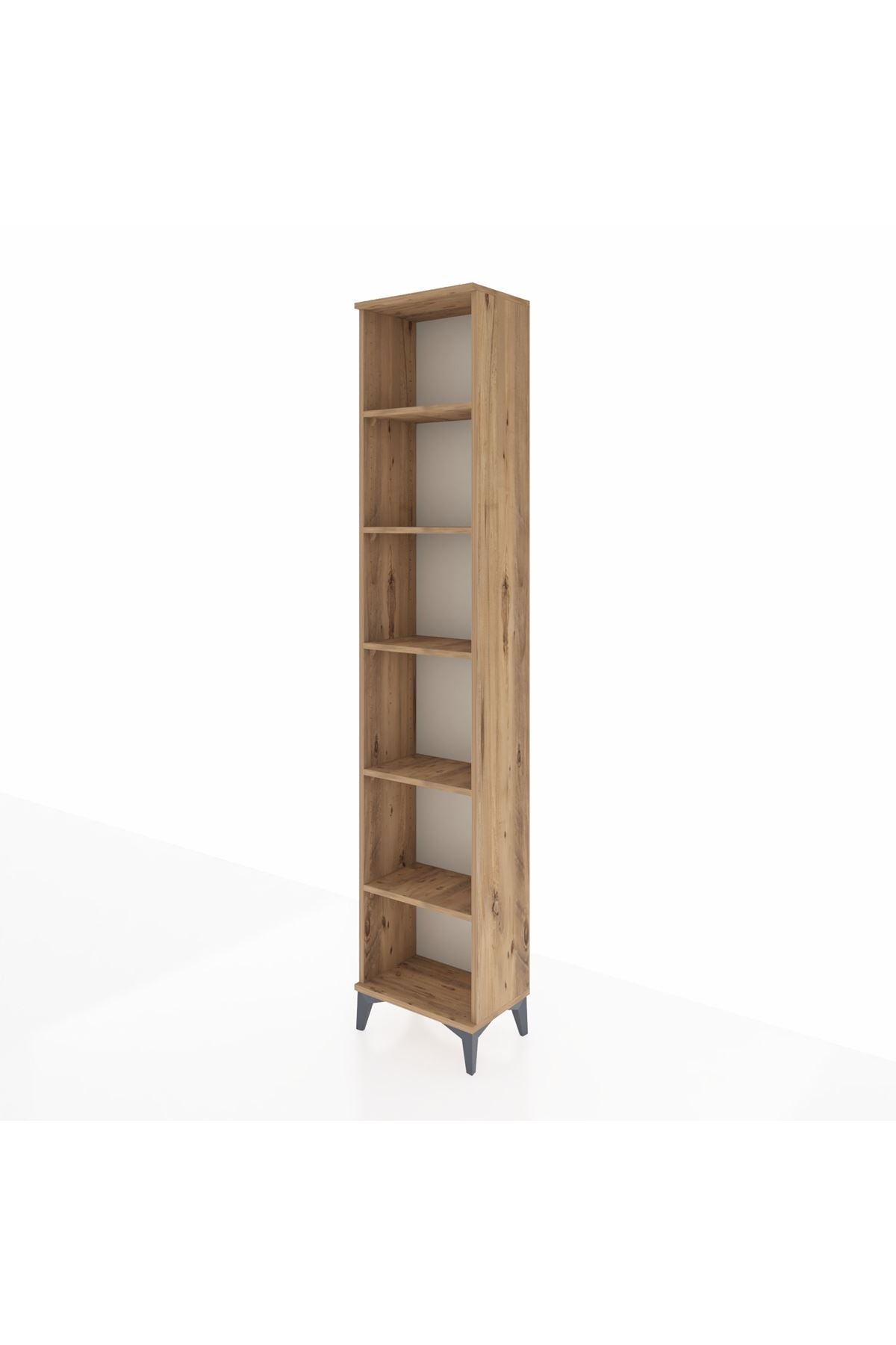 Arges Dolap 5 Raflı 44x30x221 Çam-Çam