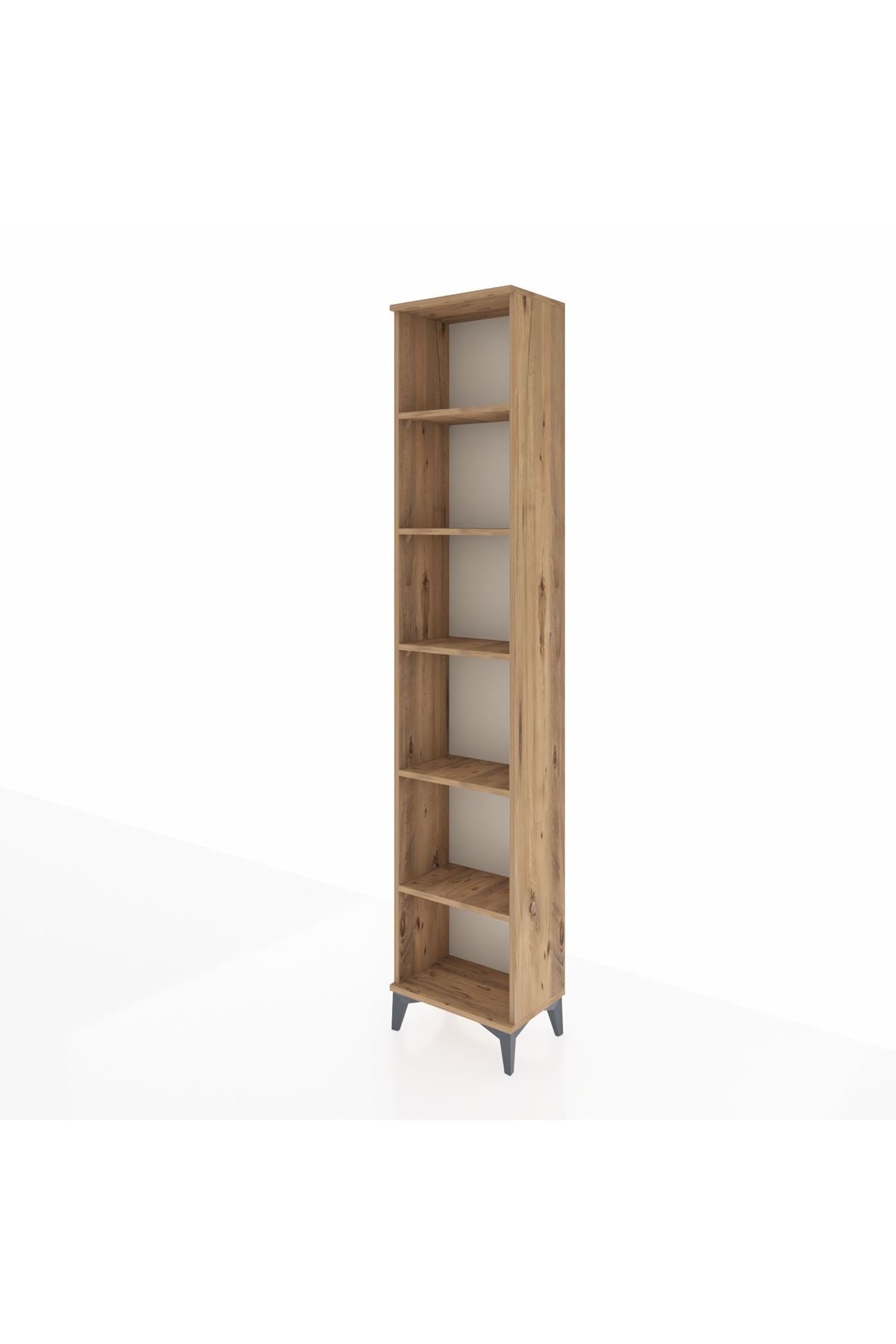 Arges Dolap 5 Raflı 44x30x221 Çam-Çam