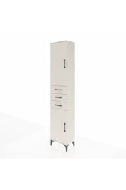 Arges Dolap 4 Raflı 3 Çekmeceli 2 Kapaklı 44x30x221 Aytaşı-Aytaşı