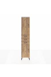 Arges Dolap 4 Raflı 3 Çekmeceli 2 Kapaklı 44x30x221 Aytaşı-Çam