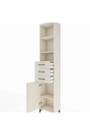 Arges Dolap 4 Raflı 3 Çekmeceli Tek Kapaklı 44x30x221 Aytaşı-Aytaşı