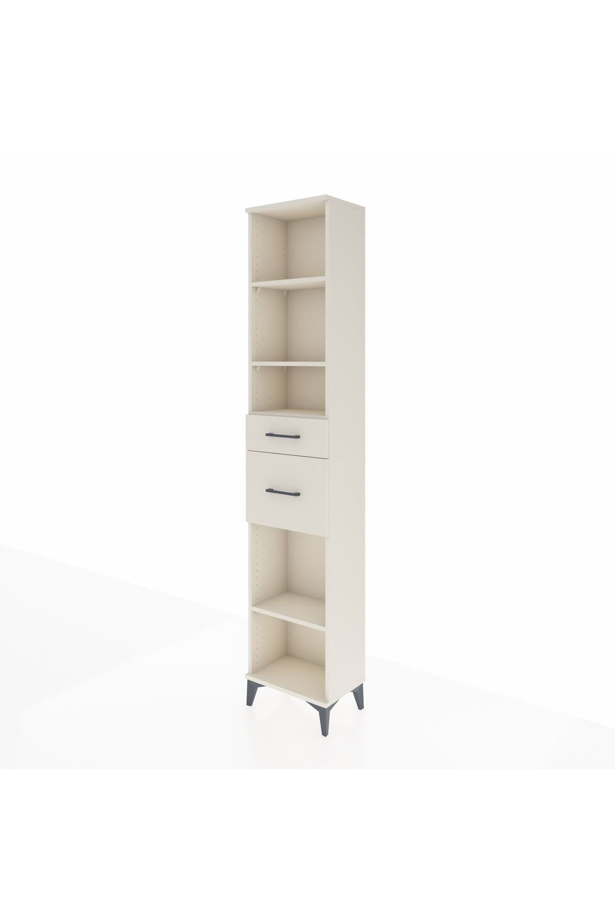 Arges Dolap 4 Raflı 2 Çekmeceli 44x30x221 Aytaşı-Aytaşı