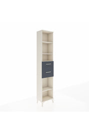 Arges Dolap 4 Raflı 2 Çekmeceli 44x30x221 Aytaşı-Antrasit