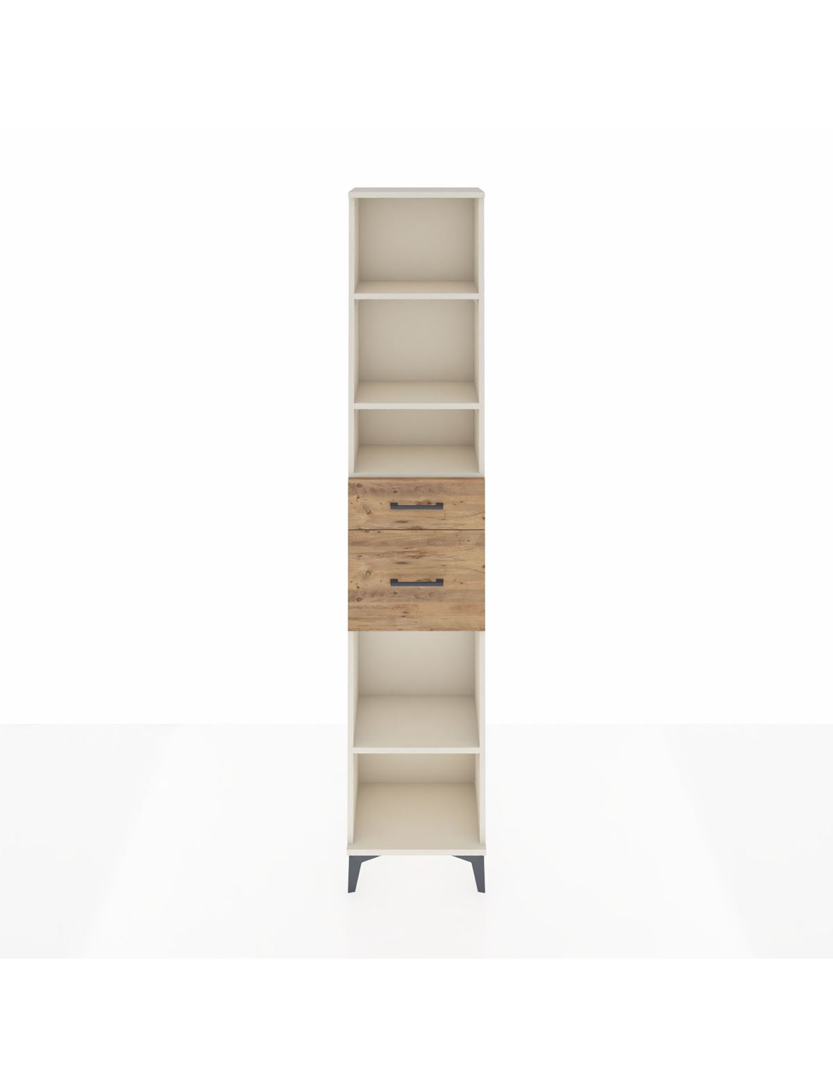 Arges Dolap 4 Raflı 2 Çekmeceli 44x30x221 Aytaşı-Çam