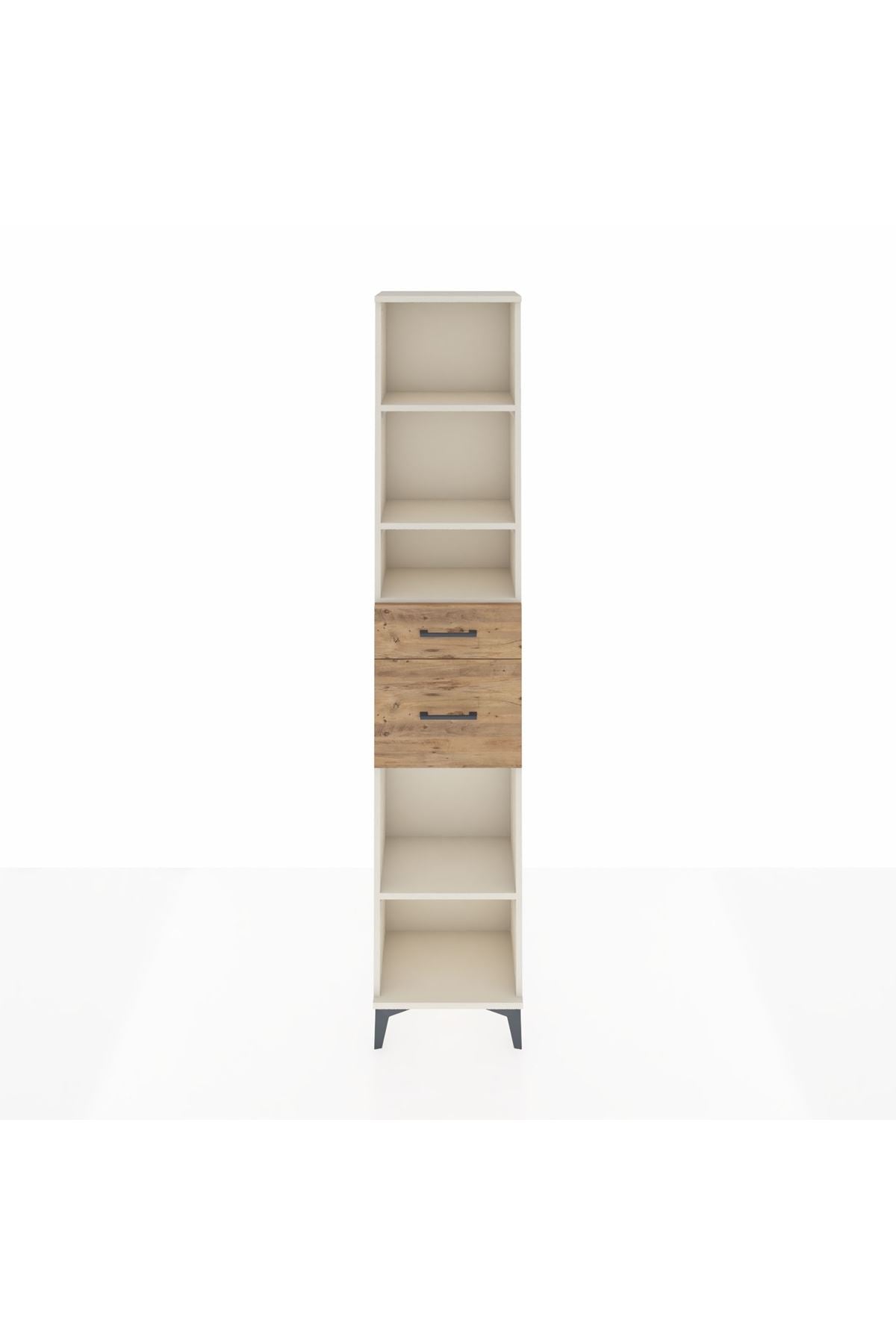 Arges Dolap 4 Raflı 2 Çekmeceli 44x30x221 Aytaşı-Çam