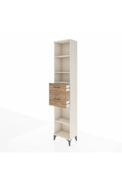 Arges Dolap 4 Raflı 2 Çekmeceli 44x30x221 Aytaşı-Çam