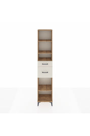 Arges Dolap 4 Raflı 2 Çekmeceli 44x30x221 Çam-Aytaşı