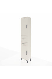 Arges Dolap 4 Raflı 2 Çekmeceli 2 Kapaklı 44x30x221 Aytaşı-Aytaşı