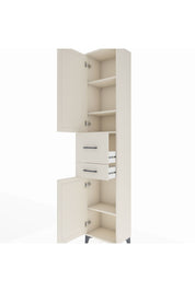 Arges Dolap 4 Raflı 2 Çekmeceli 2 Kapaklı 44x30x221 Aytaşı-Aytaşı