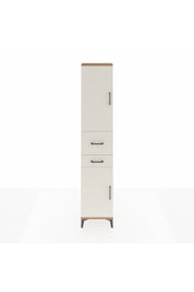 Arges Dolap 4 Raflı 2 Çekmeceli 2 Kapaklı 44x30x221 Çam-Aytaşı