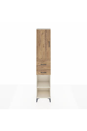 Arges Dolap 4 Raflı 2 Çekmeceli Tek Kapaklı 44x30x221 Aytaşı-Çam