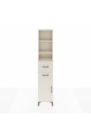 Arges Dolap 4 Raflı 2 Çekmeceli Tek Kapaklı 44x30x221 Aytaşı-Aytaşı