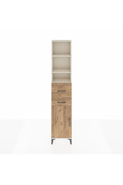 Arges Dolap 4 Raflı 2 Çekmeceli Tek Kapaklı 44x30x221 Aytaşı-Çam