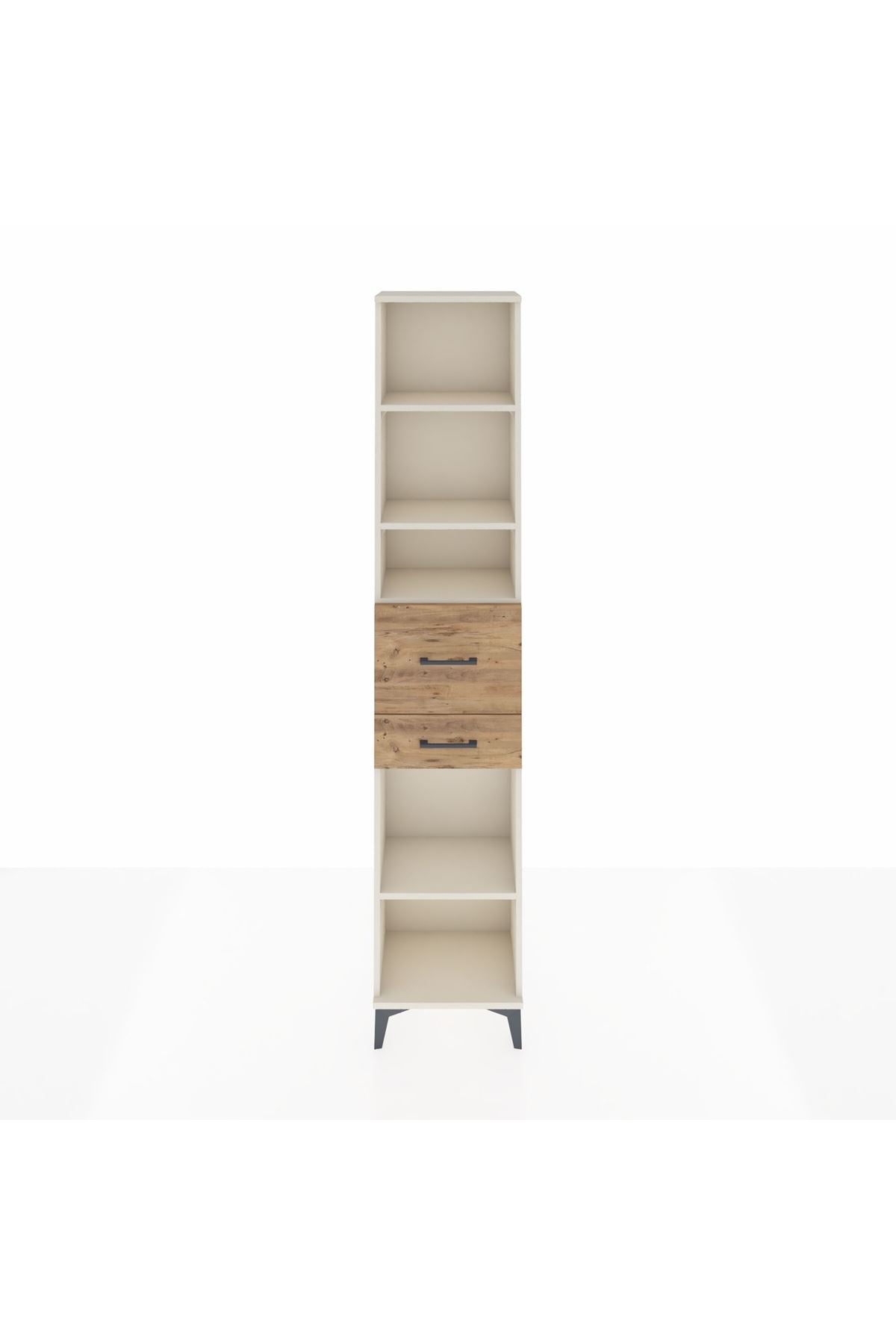 Arges Dolap 4 Raflı 2 Çekmeceli 44x30x221 Aytaşı-Çam