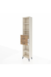 Arges Dolap 4 Raflı 2 Çekmeceli 44x30x221 Aytaşı-Çam