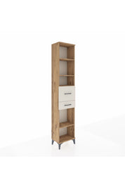 Arges Dolap 4 Raflı 2 Çekmeceli 44x30x221 Çam-Aytaşı