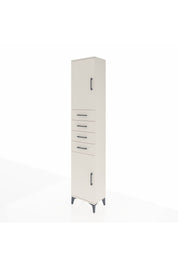 Arges Dolap 3 Raflı 4 Çekmeceli 2 Kapaklı 44x30x221 Aytaşı-Aytaşı