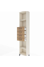 Arges Dolap 3 Raflı 4 Çekmeceli 44x30x221 Aytaşı-Çam