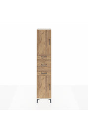 Arges Dolap 3 Raflı 3 Çekmeceli 2 Kapaklı 44x30x221 Aytaşı-Çam