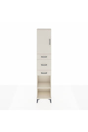 Arges Dolap 3 Raflı 3 Çekmeceli Tek Kapaklı 44x30x221 Aytaşı-Aytaşı