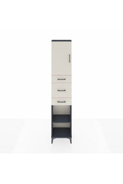 Arges Dolap 3 Raflı 3 Çekmeceli Tek Kapaklı 44x30x221 - S28M222V4A