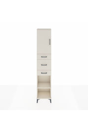 Arges Dolap 3 Raflı 3 Çekmeceli Tek Kapaklı 44x30x221 Aytaşı-Aytaşı