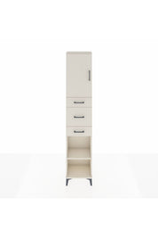 Arges Dolap 3 Raflı 3 Çekmeceli Tek Kapaklı 44x30x221 - S28M223V1A