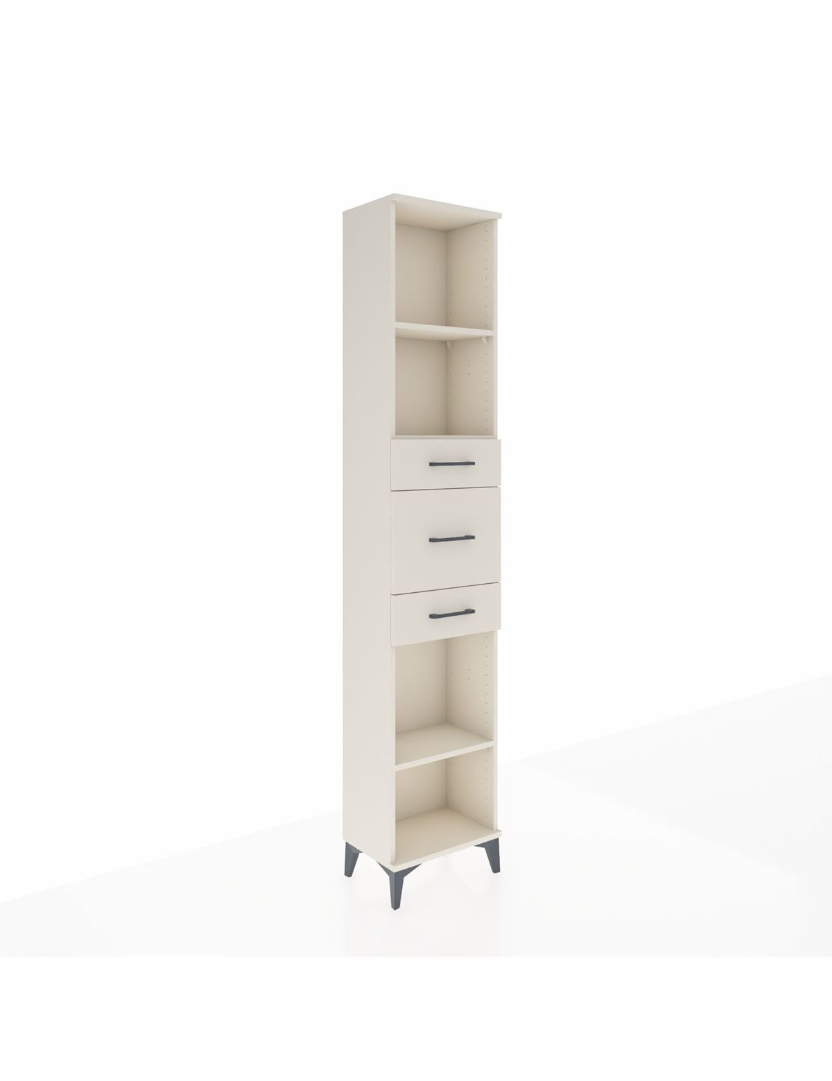 Arges Dolap 3 Raflı 3 Çekmeceli 44x30x221 Aytaşı-Aytaşı