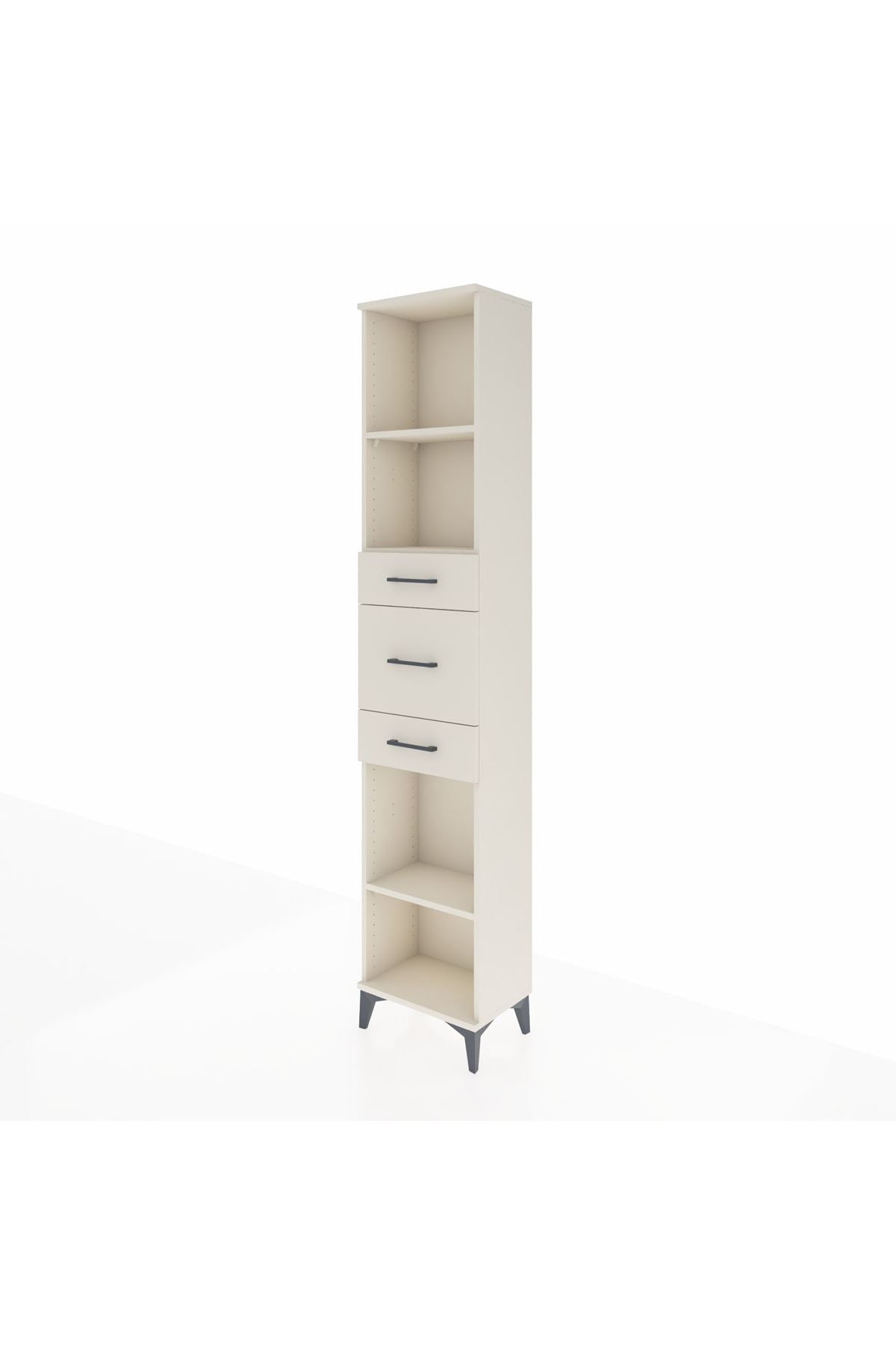 Arges Dolap 3 Raflı 3 Çekmeceli 44x30x221 Aytaşı-Aytaşı