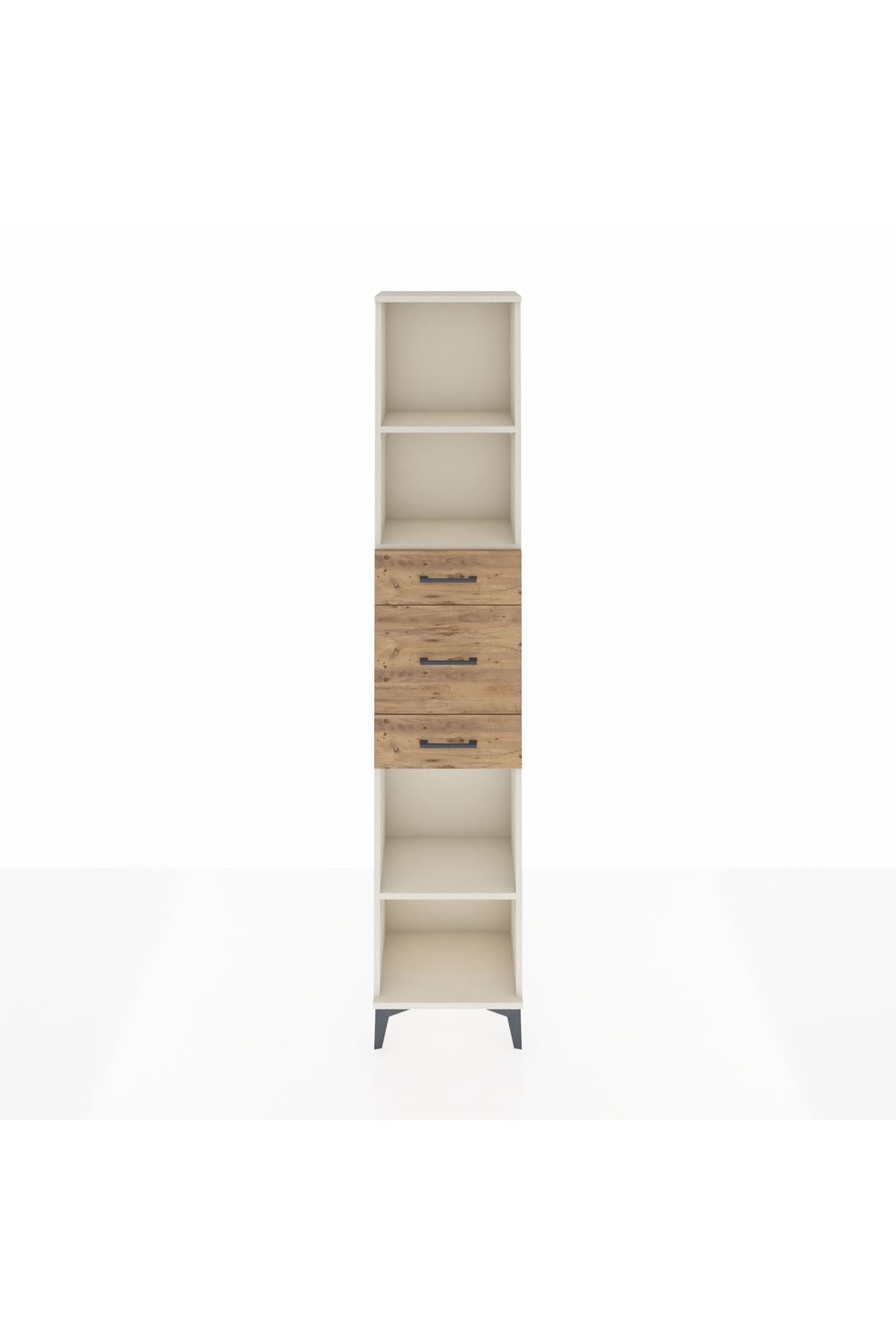 Arges Dolap 3 Raflı 3 Çekmeceli 44x30x221 Aytaşı-Çam