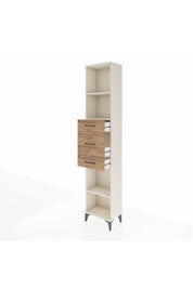 Arges Dolap 3 Raflı 3 Çekmeceli 44x30x221 Aytaşı-Çam