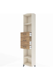 Arges Dolap 3 Raflı 3 Çekmeceli 44x30x221 Aytaşı-Çam