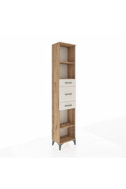 Arges Dolap 3 Raflı 3 Çekmeceli 44x30x221 Çam-Aytaşı