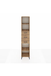 Arges Dolap 3 Raflı 3 Çekmeceli 44x30x221 Çam-Çam
