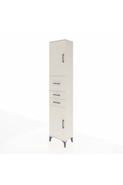 Arges Dolap 3 Raflı 3 Çekmeceli 2 Kapaklı 44x30x221 Aytaşı-Aytaşı