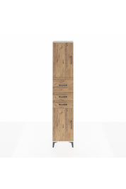 Arges Dolap 3 Raflı 3 Çekmeceli 2 Kapaklı 44x30x221 Aytaşı-Çam