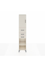 Arges Dolap 3 Raflı 3 Çekmeceli Tek Kapaklı 44x30x221 Aytaşı-Aytaşı