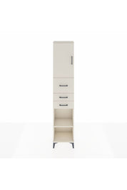 Arges Dolap 3 Raflı 3 Çekmeceli Tek Kapaklı 44x30x221 Aytaşı-Aytaşı