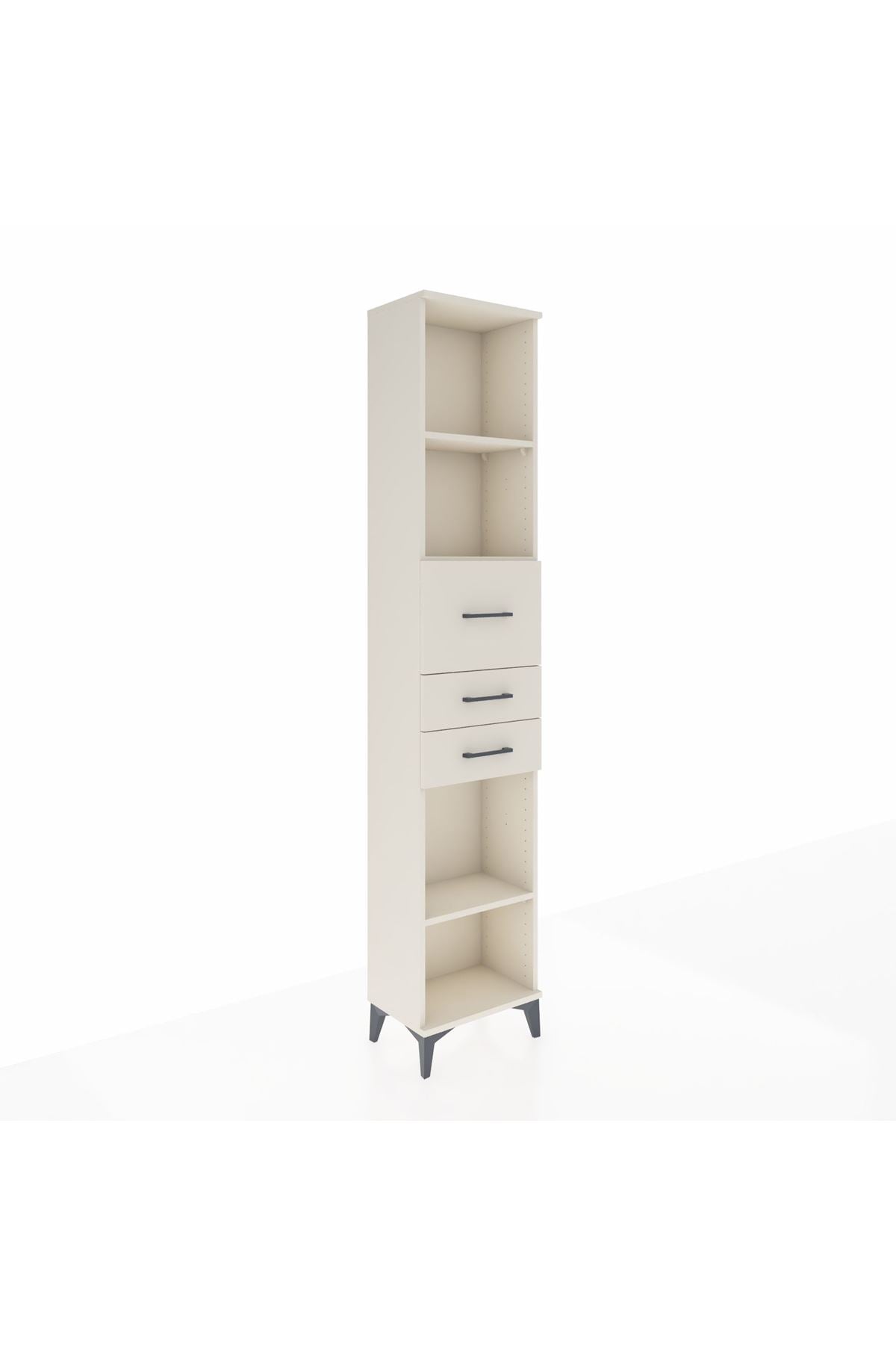 Arges Dolap 3 Raflı 3 Çekmeceli 44x30x221 Aytaşı-Aytaşı