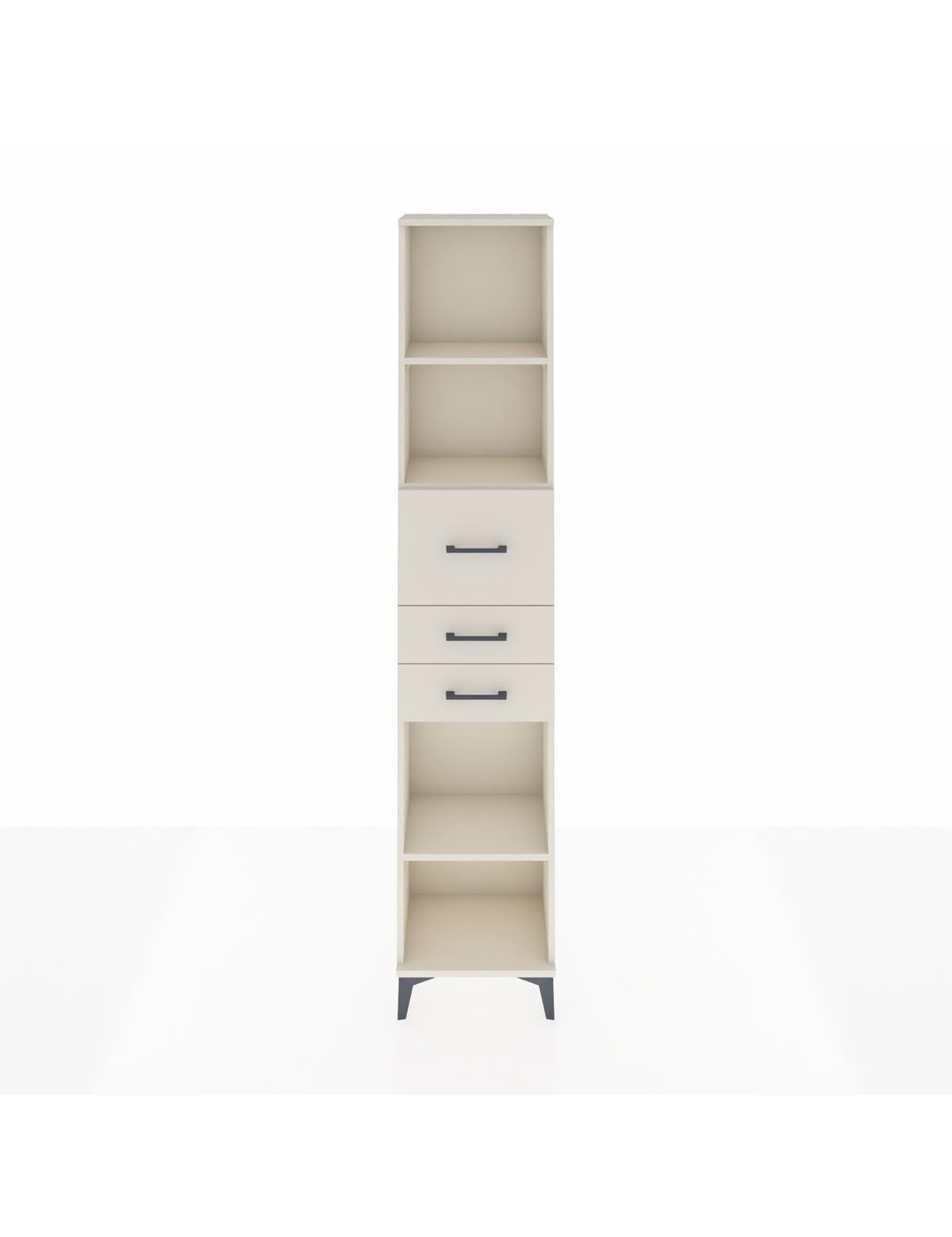 Arges Dolap 3 Raflı 3 Çekmeceli 44x30x221 Aytaşı-Aytaşı