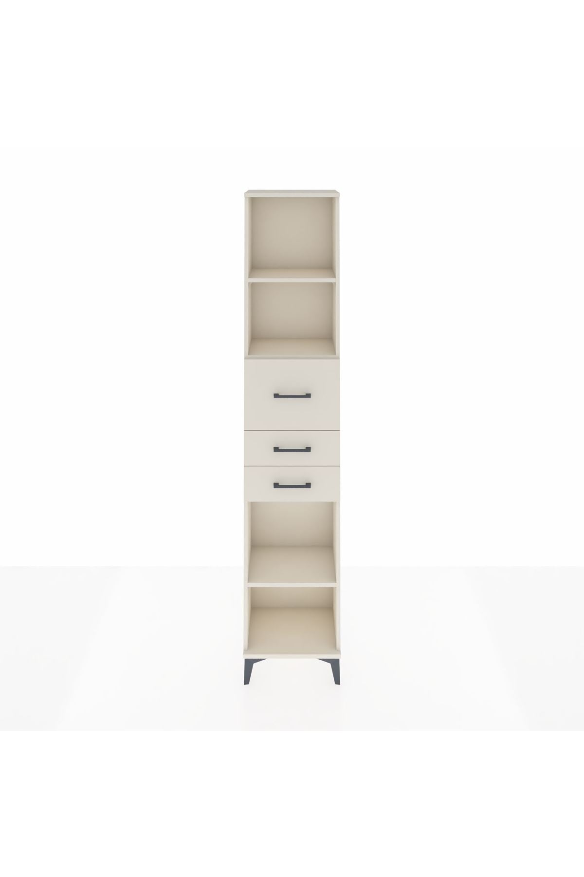 Arges Dolap 3 Raflı 3 Çekmeceli 44x30x221 Aytaşı-Aytaşı